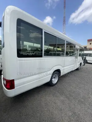 New Toyota Coaster 2025 White