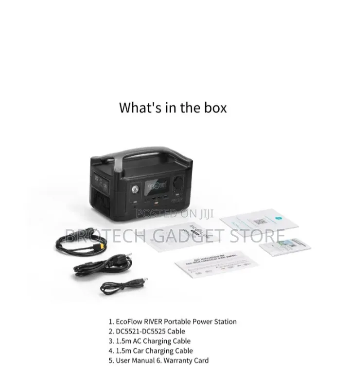 Ecoflow River600 288wh/600w 2 Year Warranty