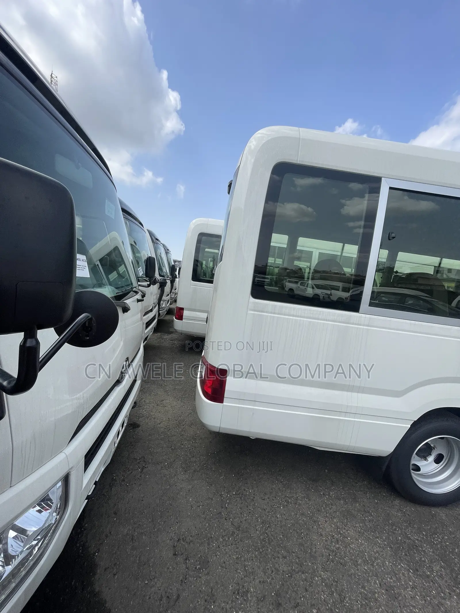 New Toyota Coaster 2025 White