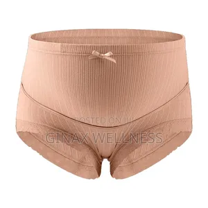 High Waist Adjustable Cotton Maternity Panties for Pregnant Women