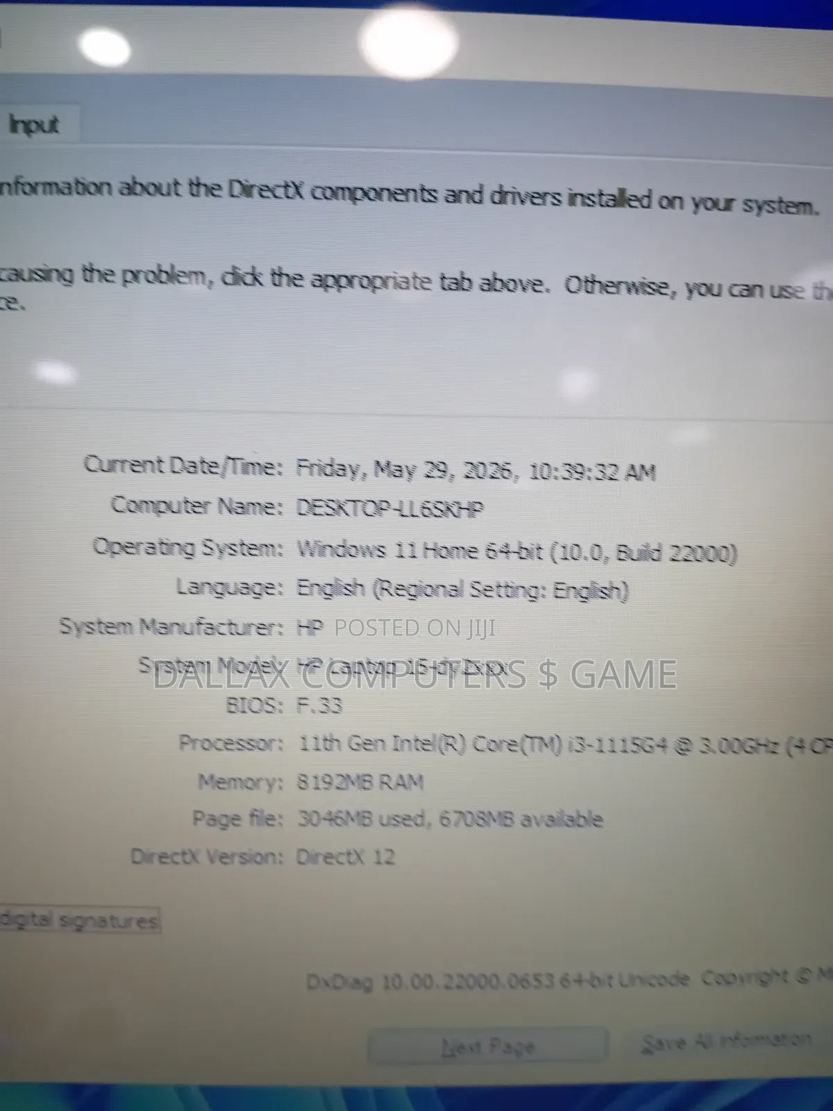 Laptop HP 15 8GB Intel Core i3 SSD 256GB