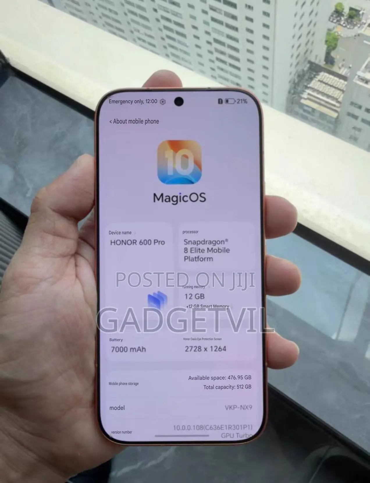 New Honor 600 Pro 512 GB