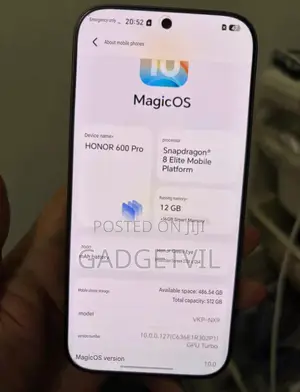 New Honor 600 Pro 512 GB