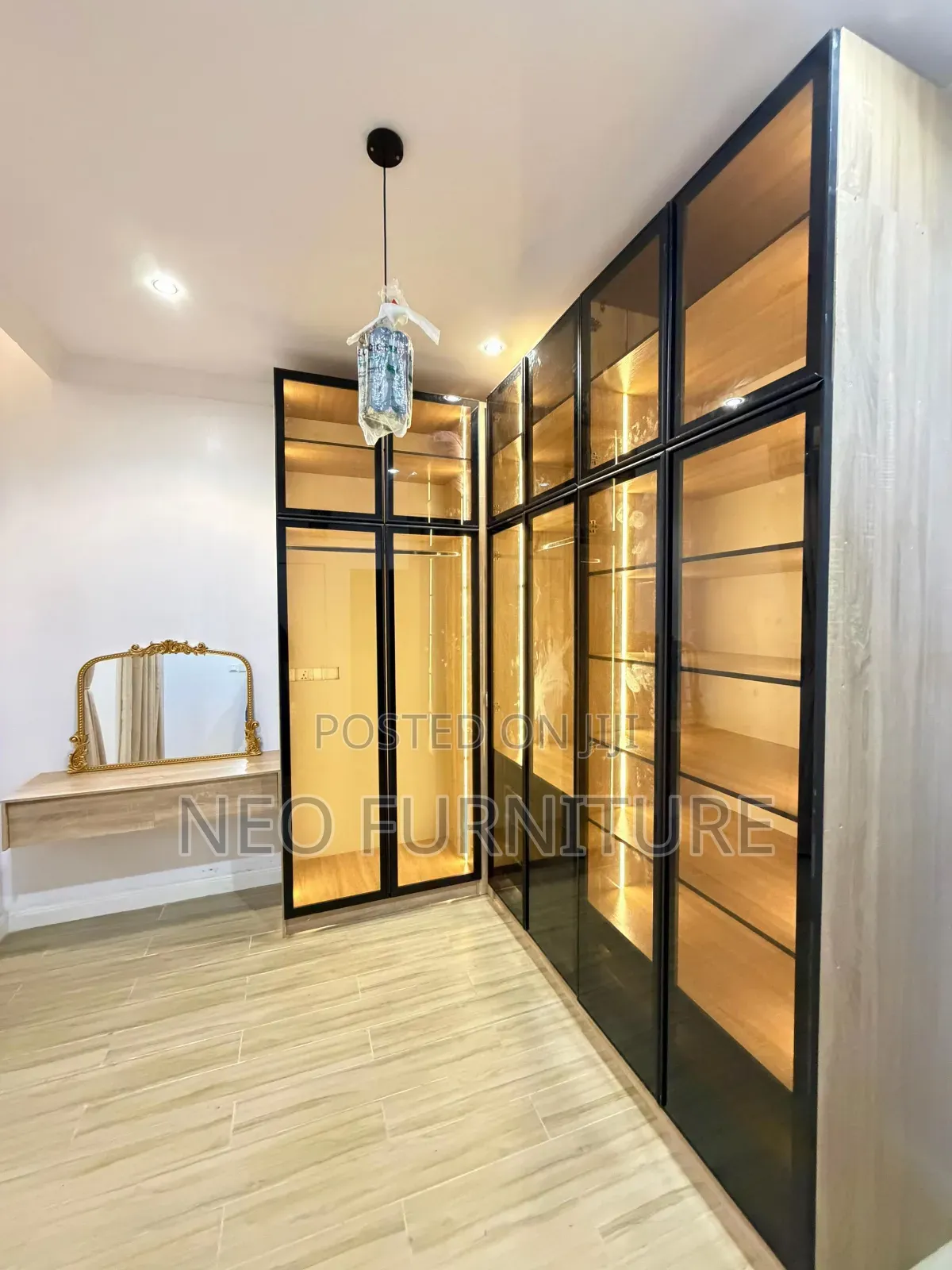 Glass Door Executive Wardrobe