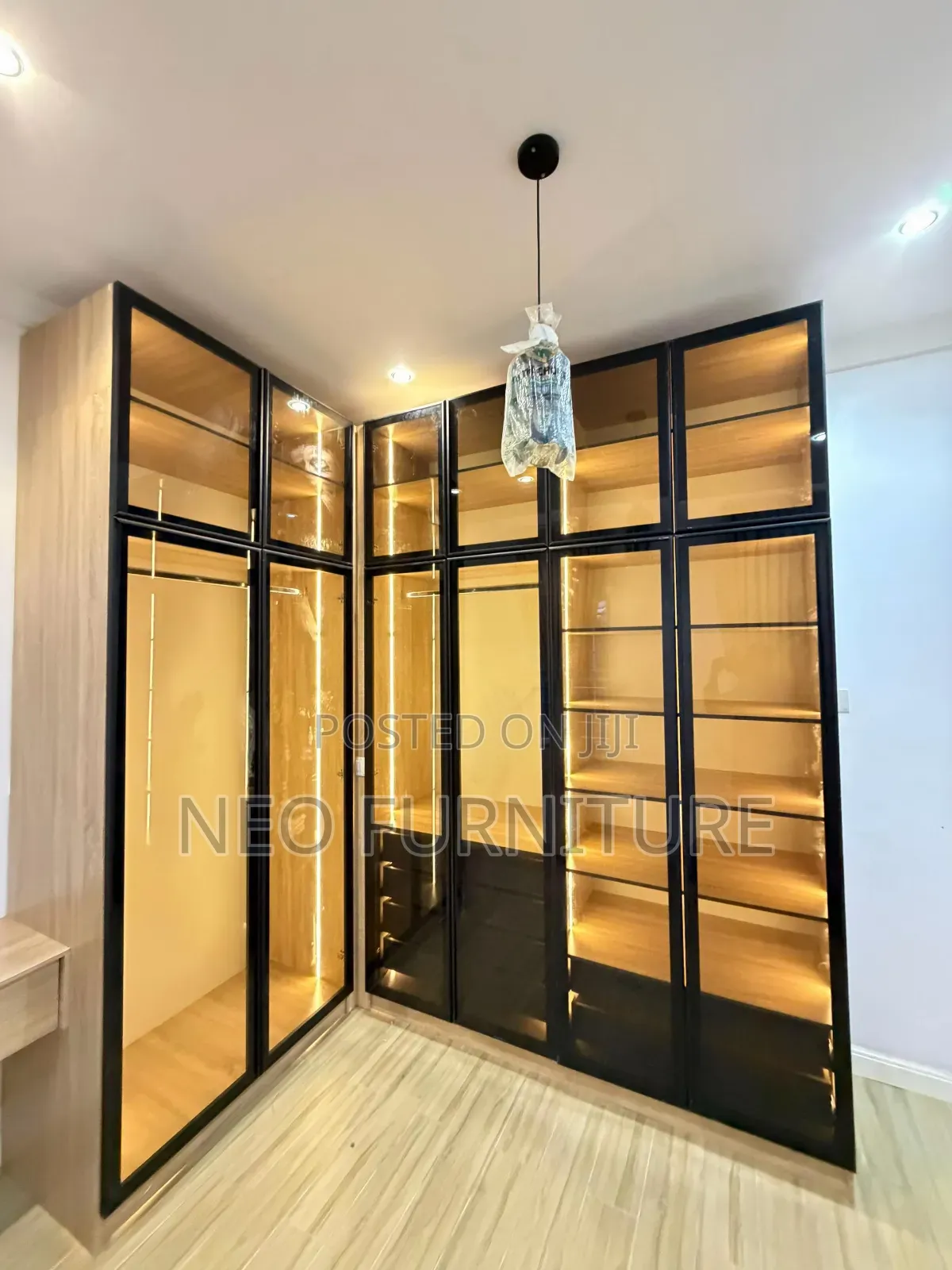 Glass Door Executive Wardrobe
