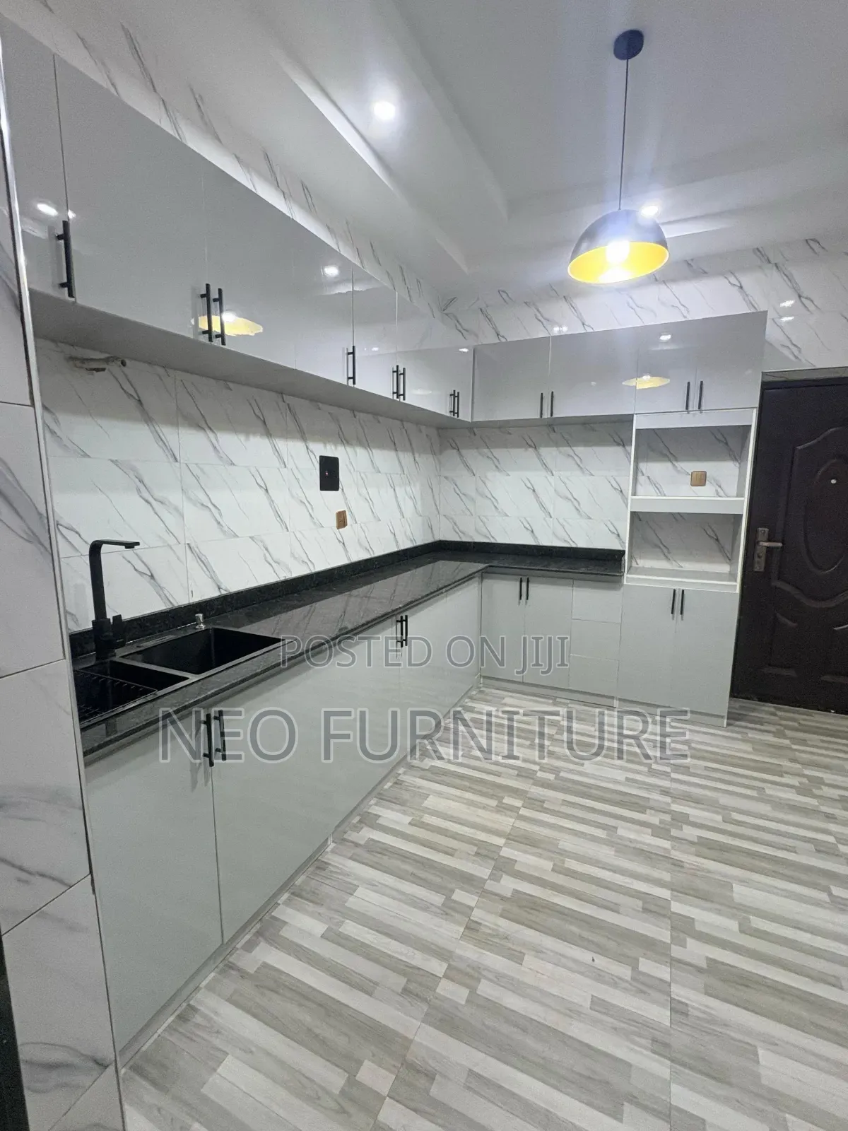 L Shape Kitchen Cabinets