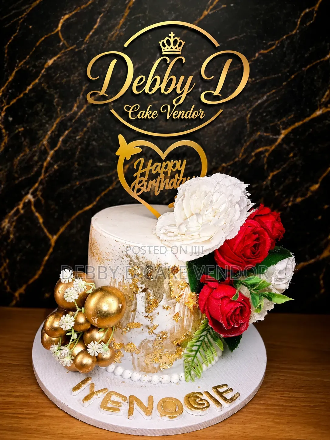 Cake and Decorations