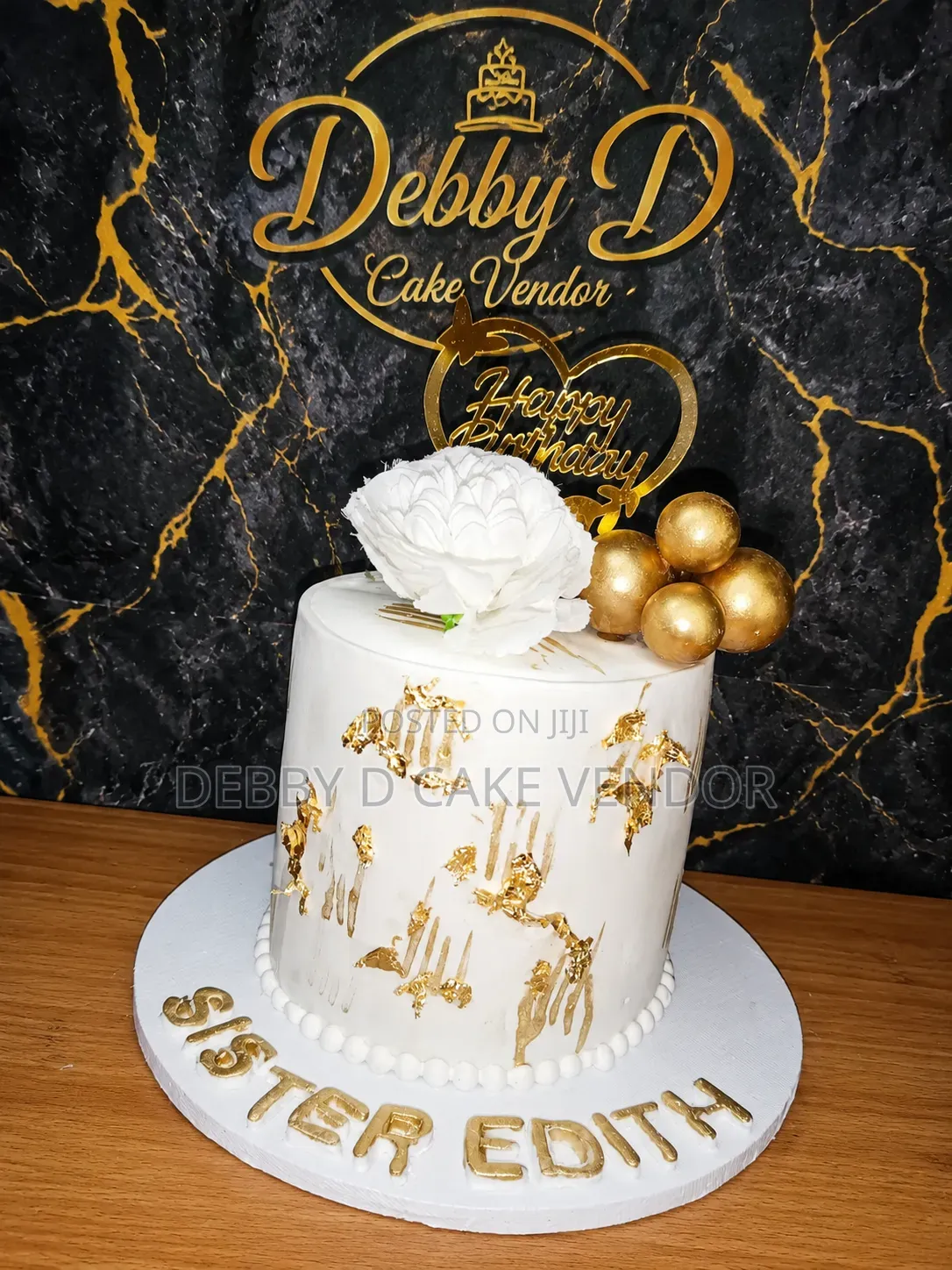 Cake and Decorations