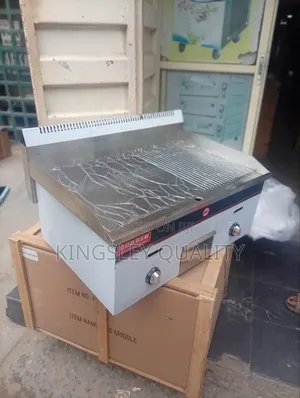 Gas Griddle Rough and Smooth
