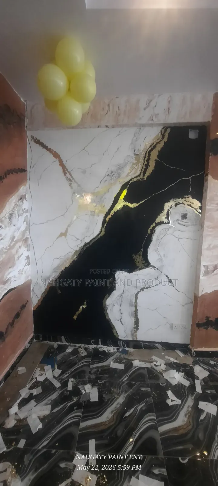 Stucco Glassy Marble Decorative Paint