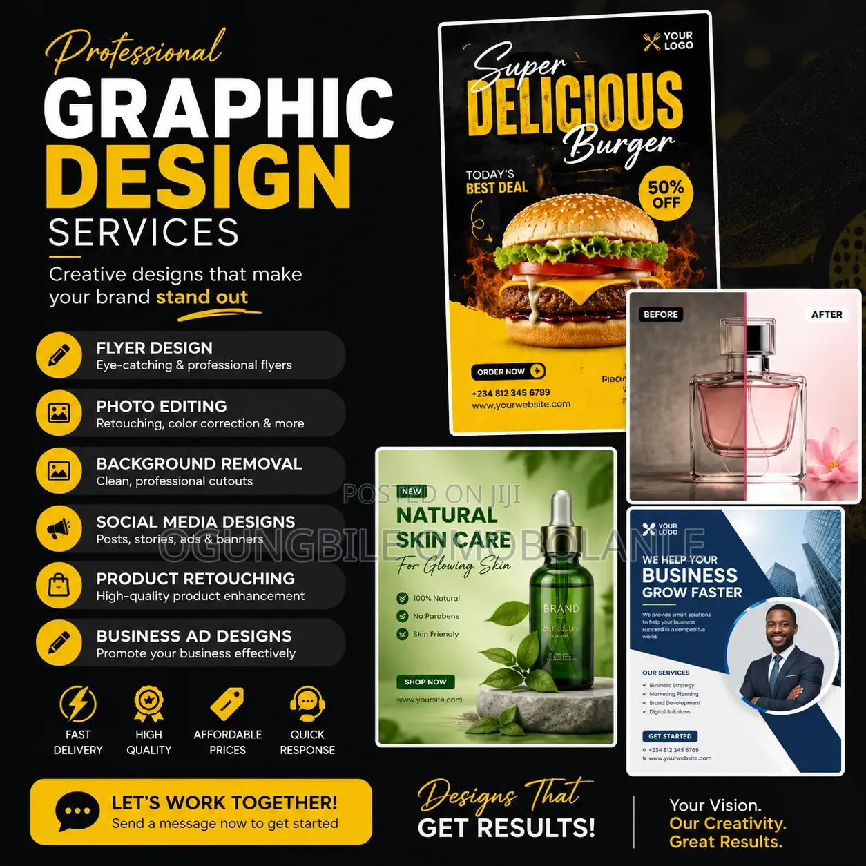 Professional Flyer and Photo Editing Services