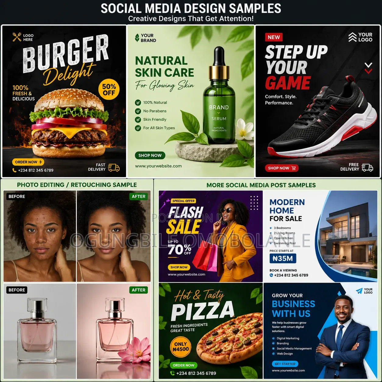 Professional Flyer and Photo Editing Services