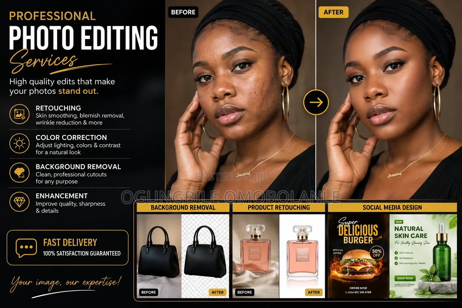Professional Flyer and Photo Editing Services