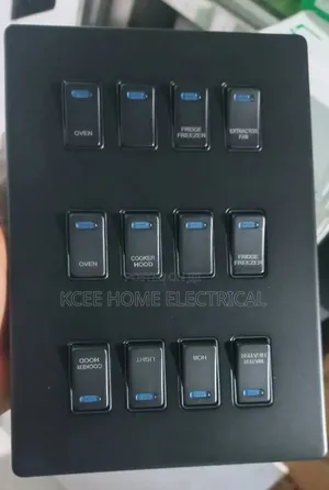 Gang Grid Switch With Indicator Light – Modular Electrical Wall Switch