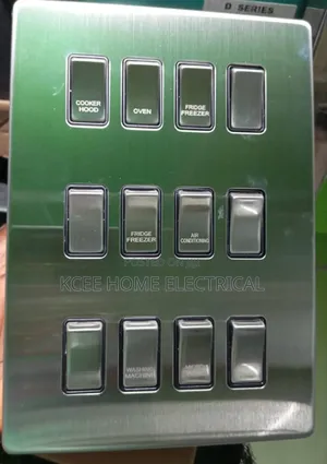 Gang Grid Switch With Indicator Light – Modular Electrical Wall Switch