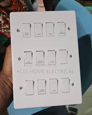 Gang Grid Switch With Indicator Light – Modular Electrical Wall Switch