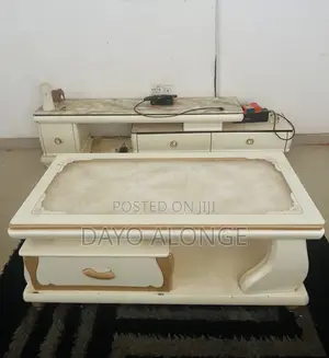 Center Table With Tv Shelf