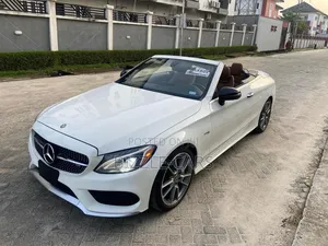 Mercedes-Benz C43 4Matic Cabriolet AWD (3.0L V6 9AM) 2017 White