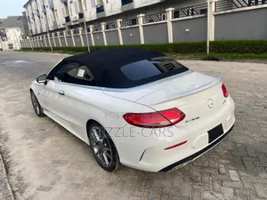 Mercedes-Benz C43 4Matic Cabriolet AWD (3.0L V6 9AM) 2017 White