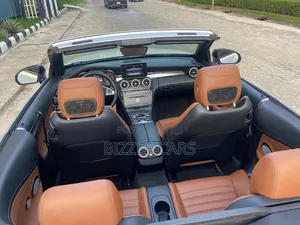 Mercedes-Benz C43 4Matic Cabriolet AWD (3.0L V6 9AM) 2017 White