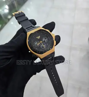 High Quality Luxury Armani Rubber Watch