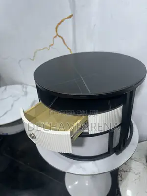 1 + 1 Square Shape Table With Drawer