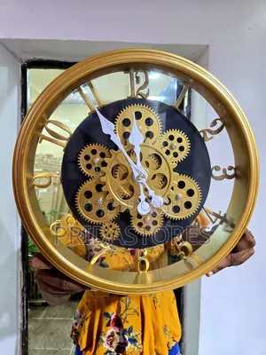 Big Luxury Wheel Wall Clock