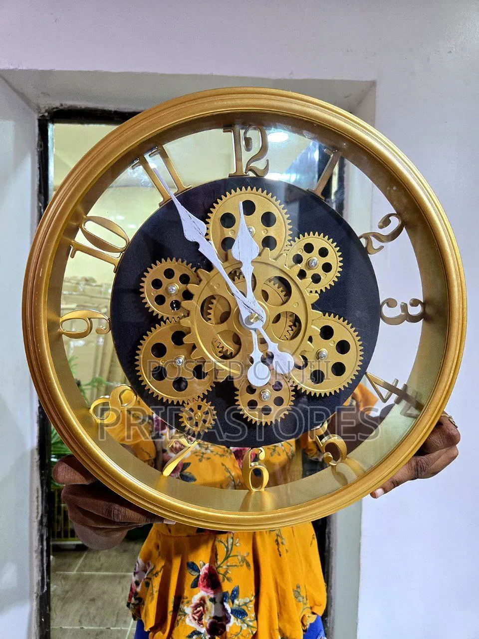 Big Luxury Wheel Wall Clock