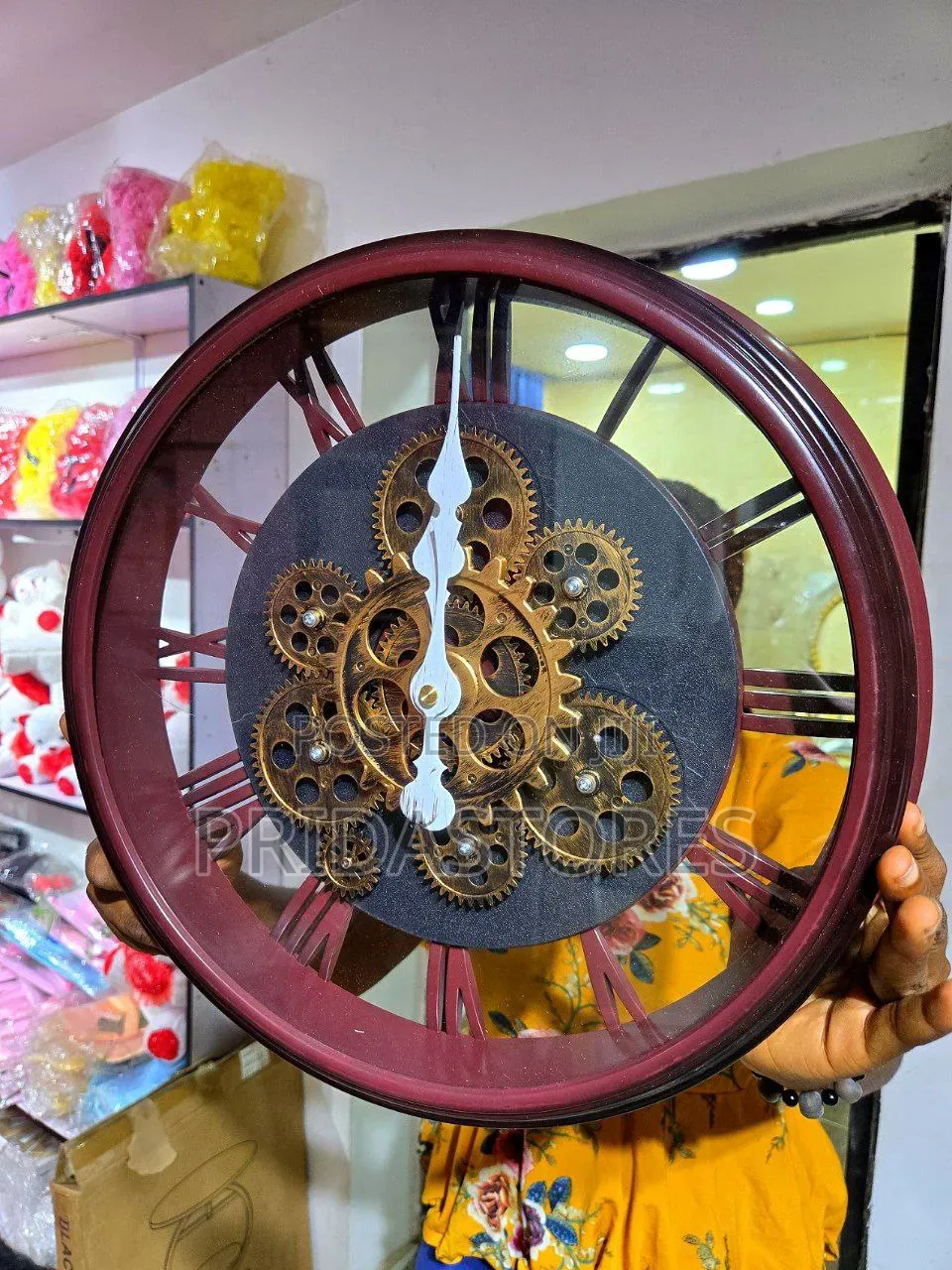 Big Luxury Wheel Wall Clock