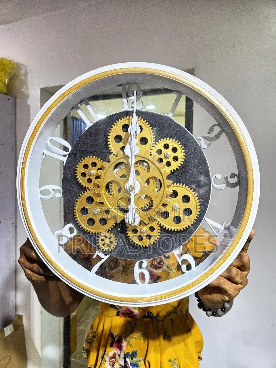 Big Luxury Wheel Wall Clock