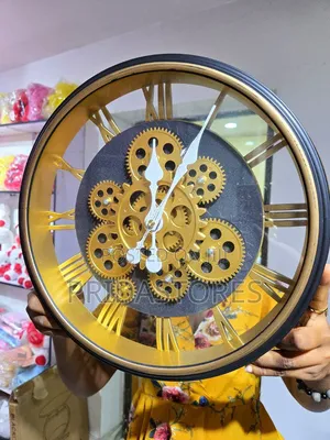 Big Luxury Wheel Wall Clock