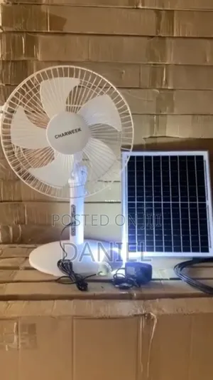 Solar Table Fan