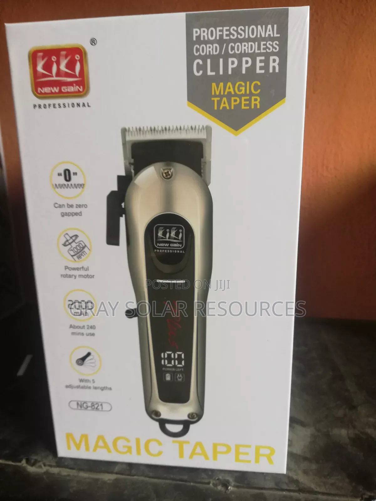 Kiki Profesional Cordless Clipper