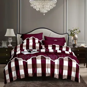 Luxury Bedding Set Bedsheets+ Pillowcase+ Duvet Set