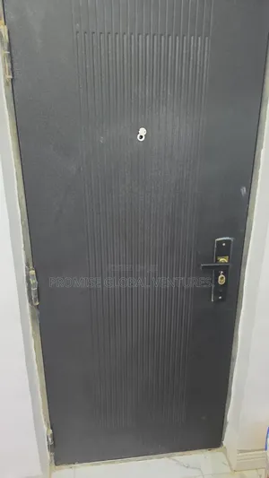 Black Steel Door
