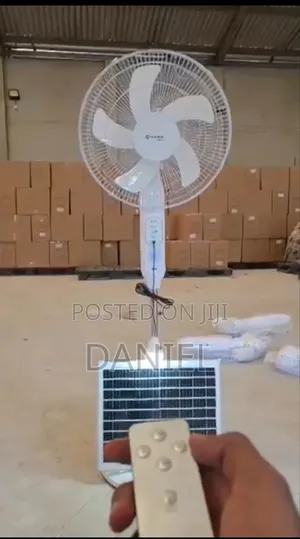 Solar Standing Fans