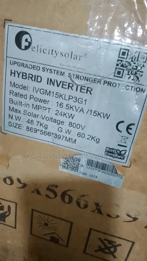 15kva/3g1 48v Felicity Solar Hybrid Inverter