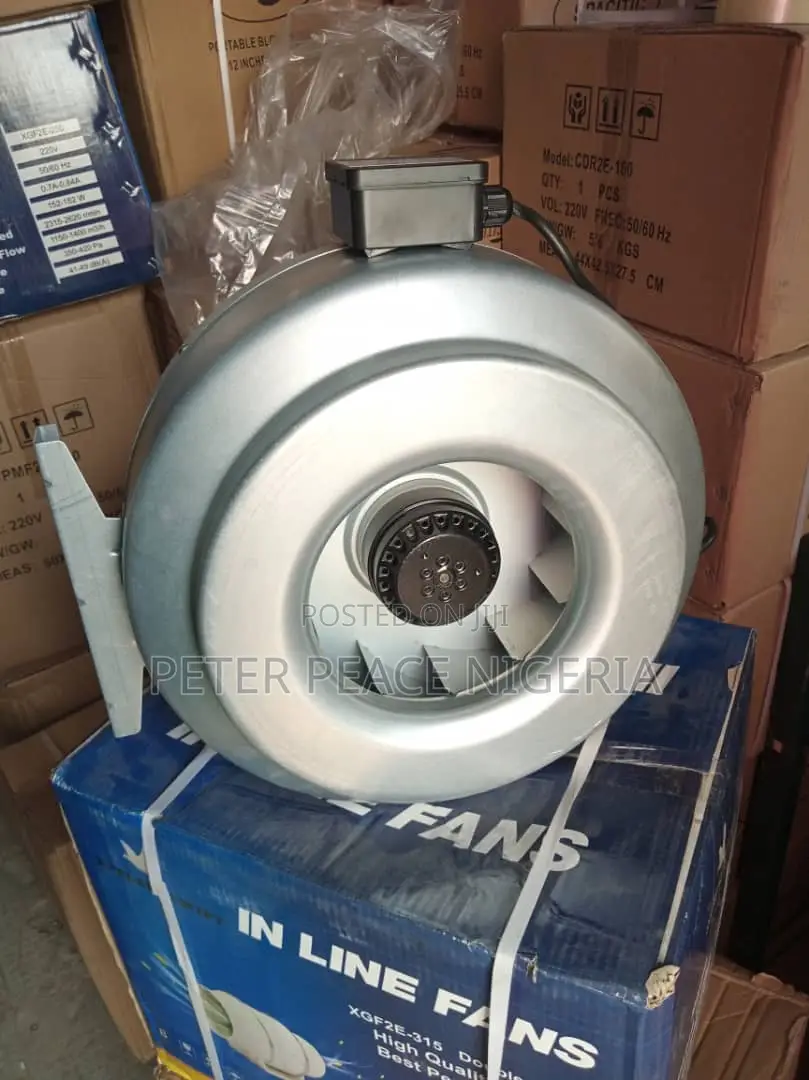 12” Inline Extractor Fan Pure Steinless 220v