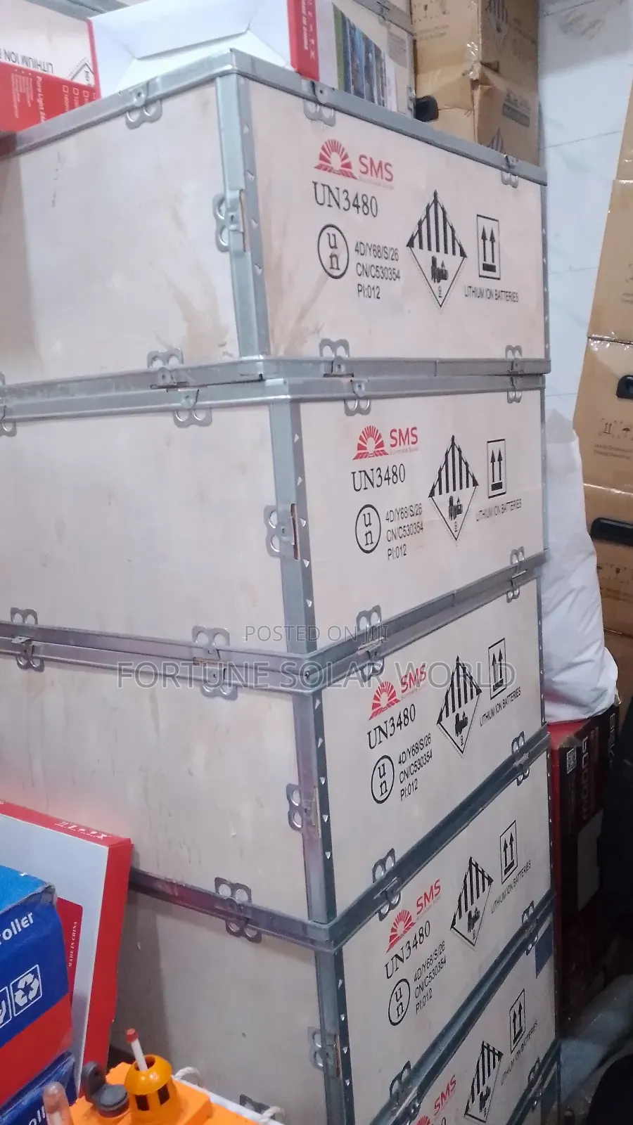 5kwh 24v SMS Solar Lithium Ion Battery