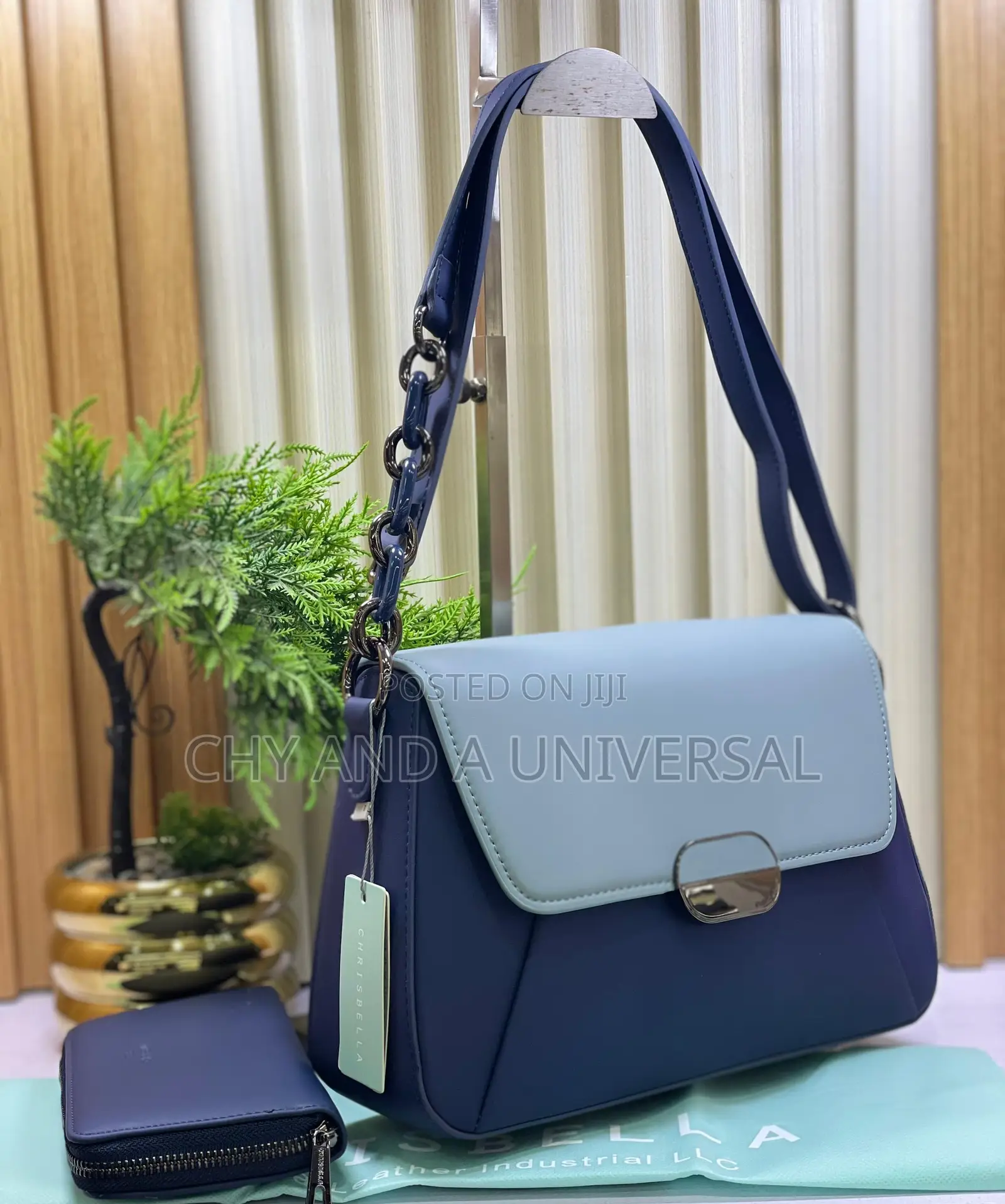 Luxurious 2 in 1 Chrisbella Leather Handbag
