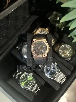 Brand New Rose Gold With Black Leather Pintime Watch Also Ava in Black