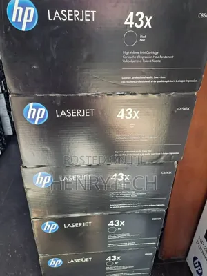 43x Cartridge Black Toner Hp