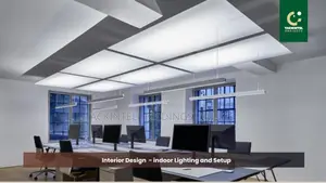 Office Interior Lights and Setup