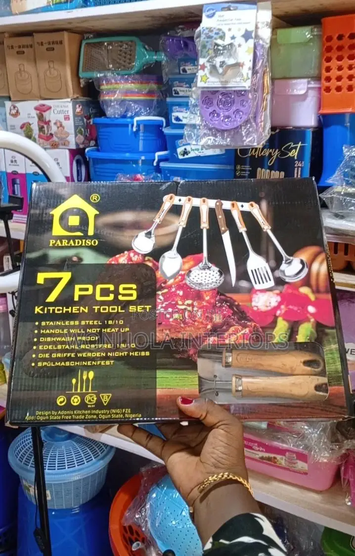 Stainless Cooking Spoon Set