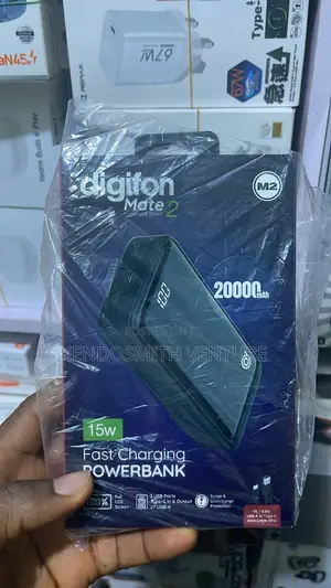 Digifon Mate 2 20000mah Fast Charging Power Bank (15w) – LCD Display