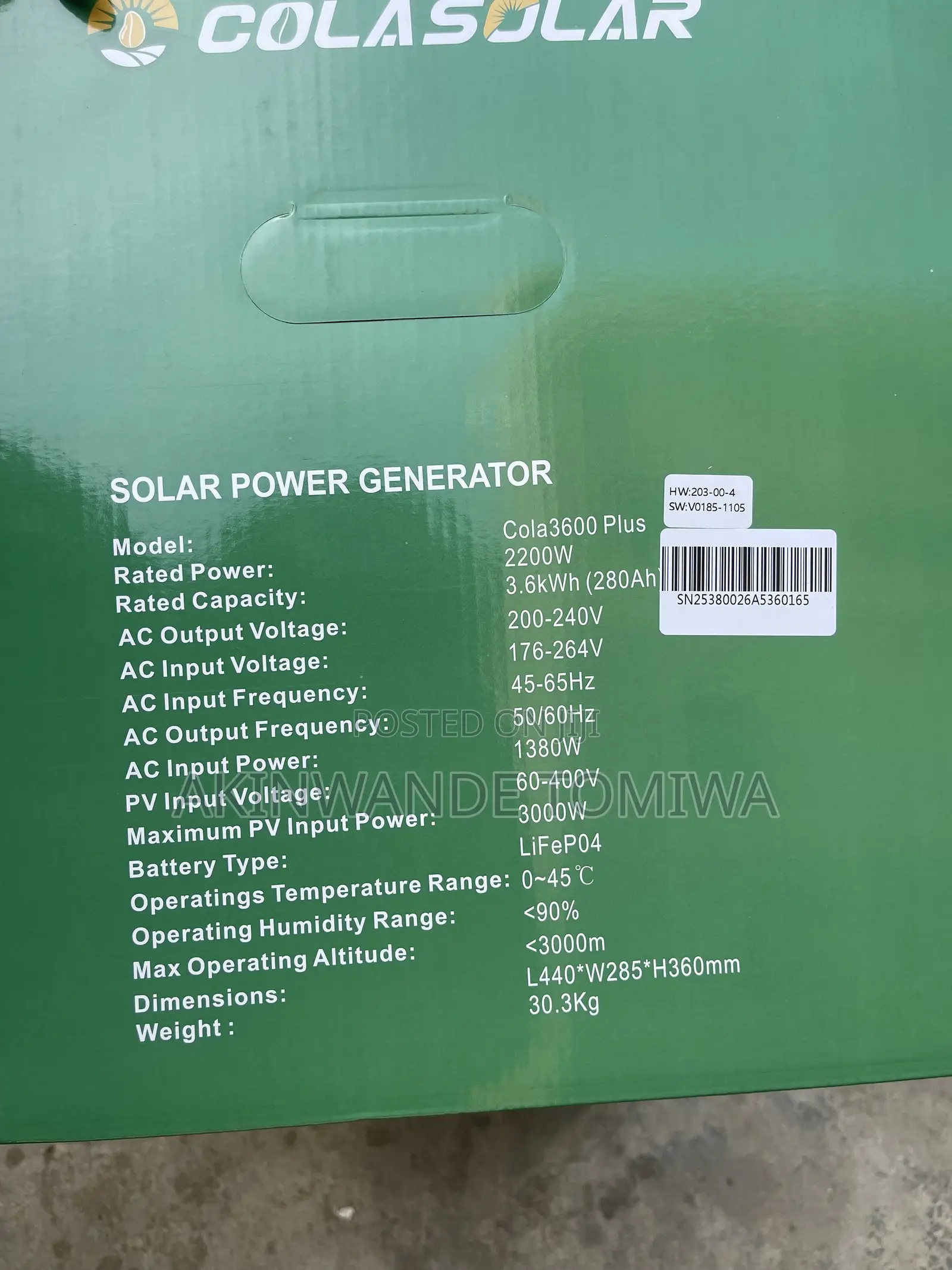 Solar Generator