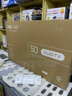 Brand New TCL 50 Inches Qled Smart Google Tv