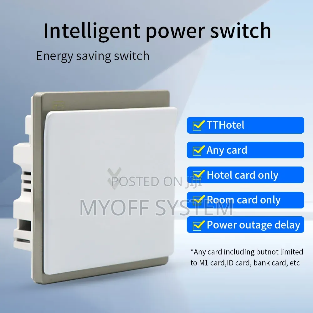 Es3 Bt (Bluetooth) Ttlock/Tthotel Energy Saving Switch
