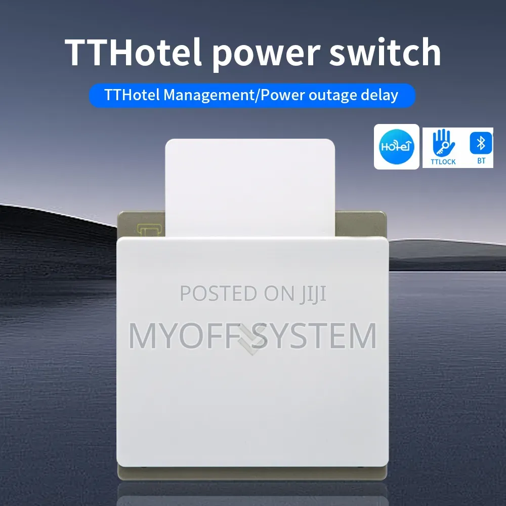 Es3 Bt (Bluetooth) Ttlock/Tthotel Energy Saving Switch