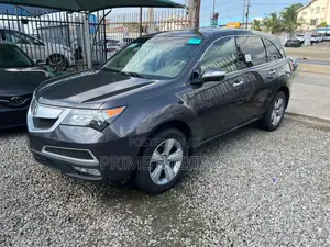 Acura MDX Advance Package SUV AWD (3.7L 6cyl 6A) 2010 Gray